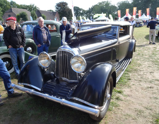 Voisin C23 Graber uit 1932 op Wheels Mariënwaerdt 2025.