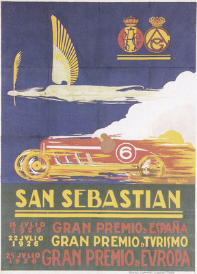 Het Spaanse San Sebastian-circuit in Baskenland werd in 1923 in gebruik genomen.