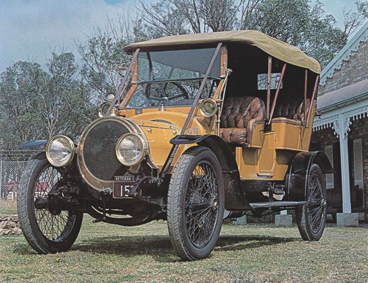 Delaunay Belleville  17 HP uit 1913.
