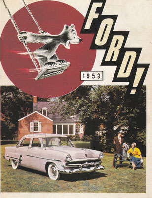 Reclame van Ford uit 1953.