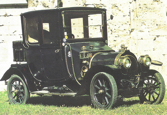 Zédel 12 HP uit 1912.