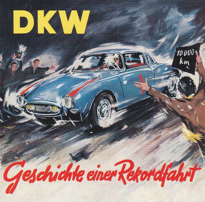 In 1955 werden met de DKW kunststof-sportcoupé 5 snelheidsrecords behaald op het Autodromo Monza.