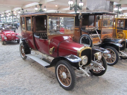 Delahaye Coupé-Chauffeur 32 uit 1914 (Collection Schlumpf).