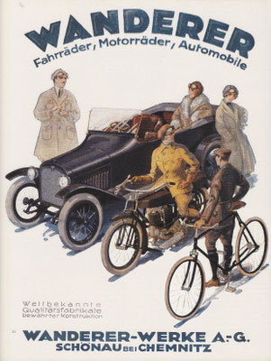 Advertentie van Wanderer uit 1922.