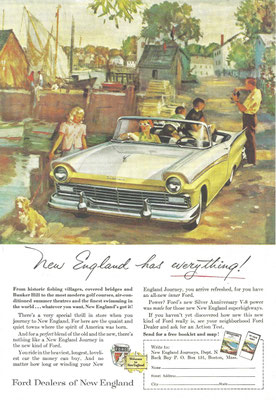 Amerikaanse advertentie voor Ford.