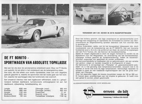 Folder (midden) FT Bonito type 2.