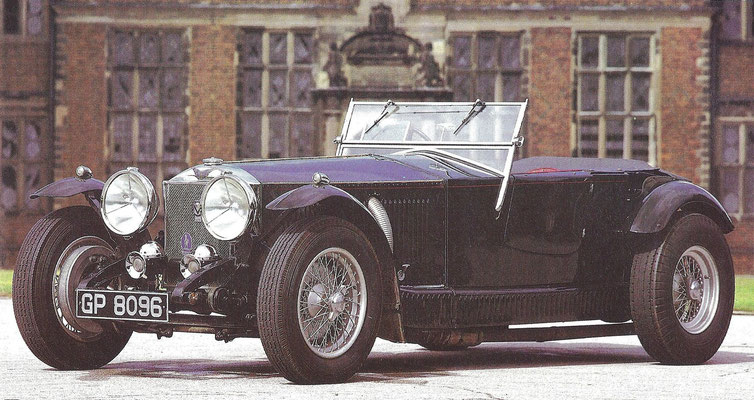 Isotta Frachini Type 8 uit 1928 met een koetswerk van Fleetwood, gebouwd voor acteur Rudolf Valentino.