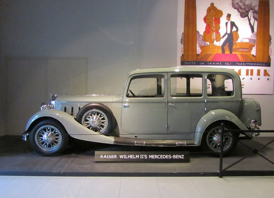 Mercedes-Benz Nürburg 500 uit 1933, ex Kaiser Wilhelm II. (Louwman Museum in Den Haag)