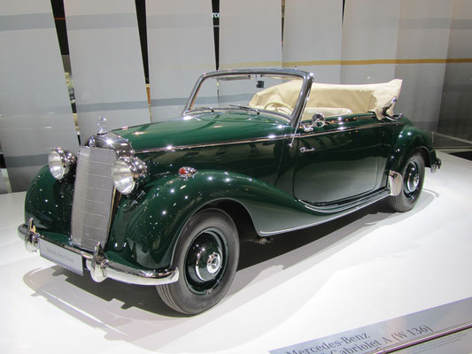 Mercedes-Benz 170 S Cabriolet A uit 1951. (Techno Classica 2016 in Essen)