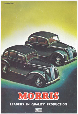 Advertentie Morris uit 1945.