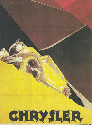 Affiche Chrysler.