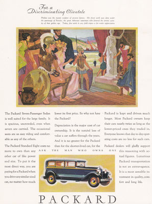 Advertentie Packard uit 1931.