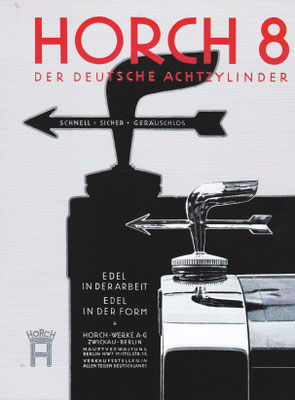 Reclame voor de Horch 8.