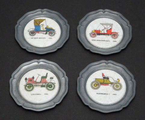 Onderzetters, set, tin
