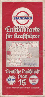 Luftbildkarte für Kraftfahrer, Standard, Deutsche Landschaft, Plan 15 (vóór 1940).