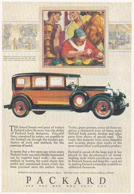 Advertentie Packard.