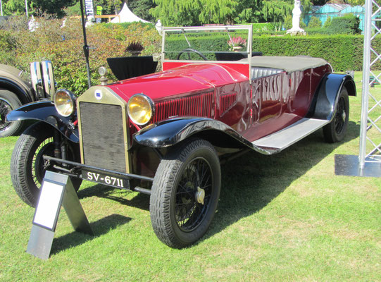 Lancia Lambda Torpedo S8 uit 1929. (Concours d’Elegance Paleis Soestdijk 2019)