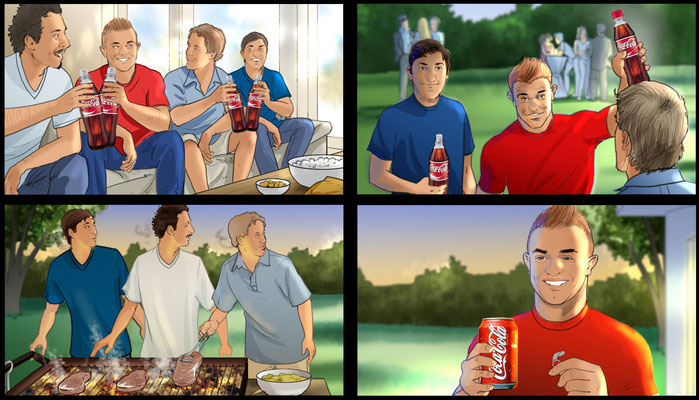 Cola Storyboard
