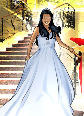 Illustration Quinceañera 06