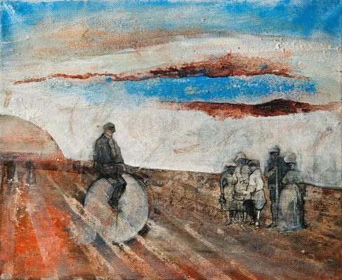 Circle (Next), 2012., Acrylic on canvas 24x32cm, PRIVATE COLLECTION