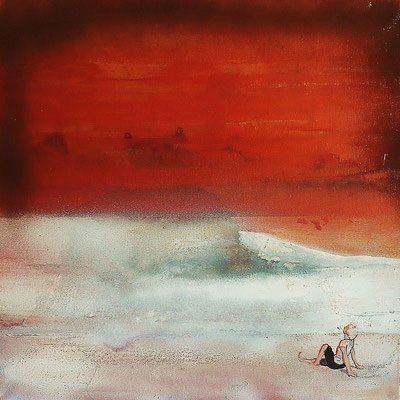 SADE, 2013. Acrylic on canvas 50x50 cm, private collection, PRIVATE COLLECTION