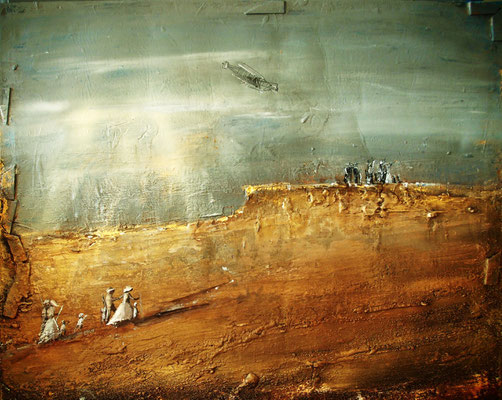 God's flight, acrylic on canvas 64 x 81 cm, 2018 r. , ASK FOR PRICE