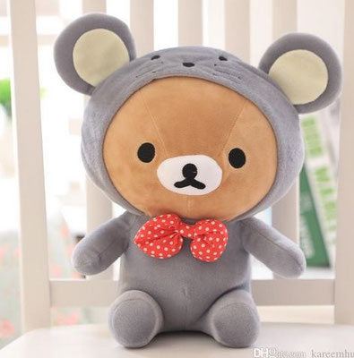 TEDDYchi - Chihuahua Hundespielzeug für kleine Hunde 12 cm Kuscheltier Teddybaer Teddy Bear