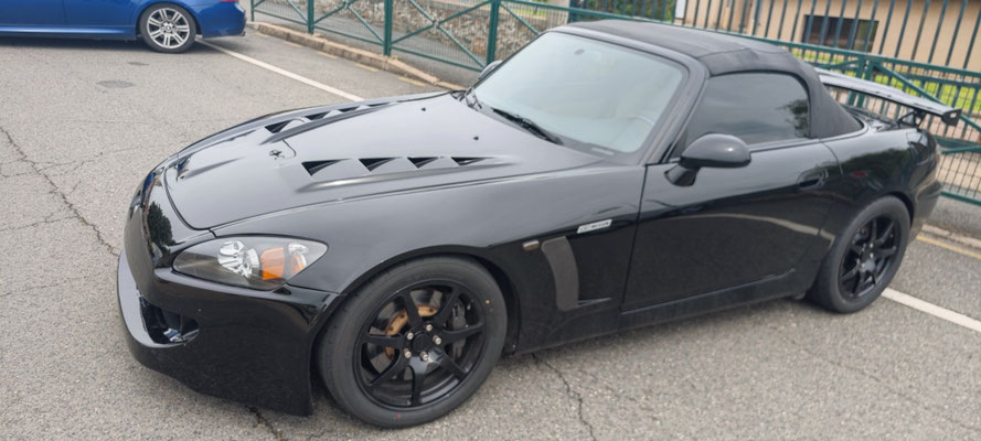 Honda s2000 - Expos Auto Moto Fleurie - Motor Trip par restaurant bar le Motor Grill