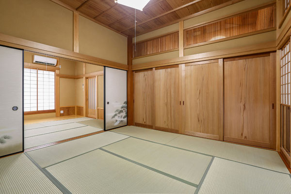 施工事例 天井高4メートルの平屋 株式会社 大勝建設 岐阜県関市の木の家づくりの工務店 施工事例 天井高4メートルの平屋 株式会社 大勝建設 岐阜県関市の木の家づくりの工務店