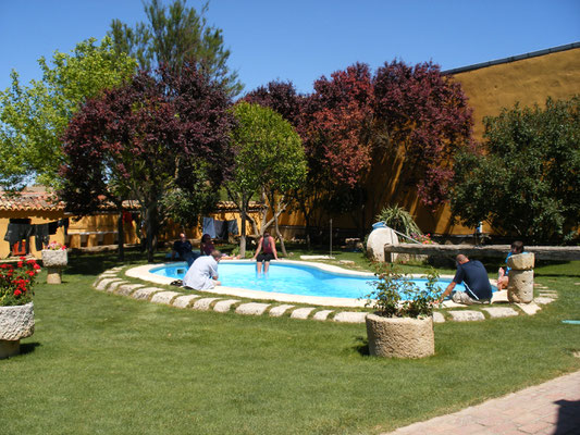 Une mini piscine pour pieds fatigués