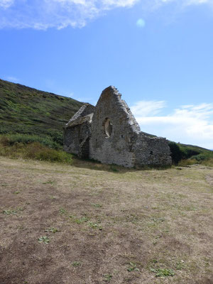 Ruine d'une église dédiée à St Germain le Scot, Vème siécle