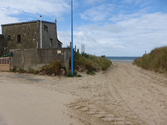 La plage de Bretteville sur Ay