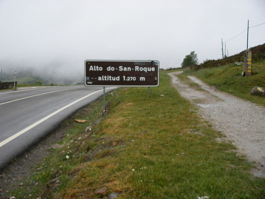 Le col San Roque