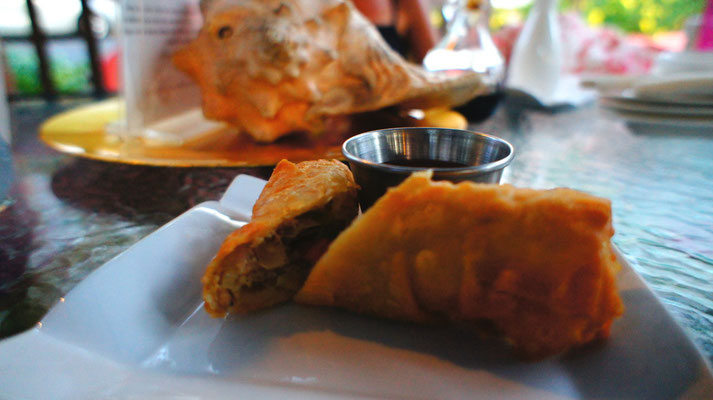 Egg Rolls at Pool Bar Sushi