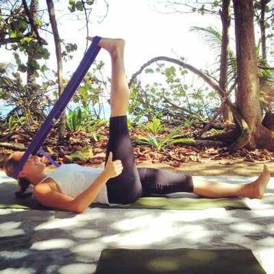 Yoga at the beach with Barefoot Yoga