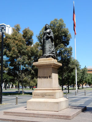 Queen Victoria am Victoria Square