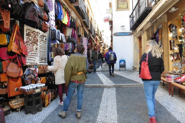 marokkanischer Souk von Granada
