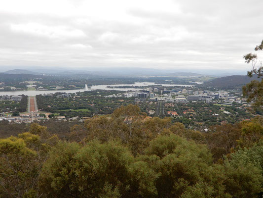 Blick vom Mount Ainslie
