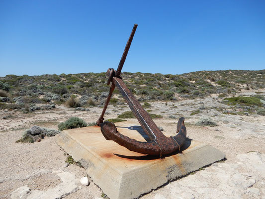 Anker der Ethel (Segelschiff gesunken 1904)