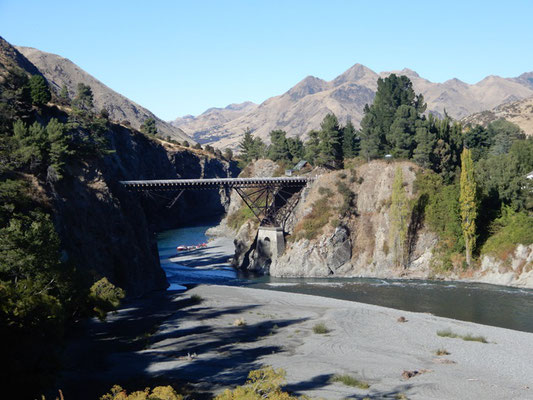 Brücke nach Hanmar Springs