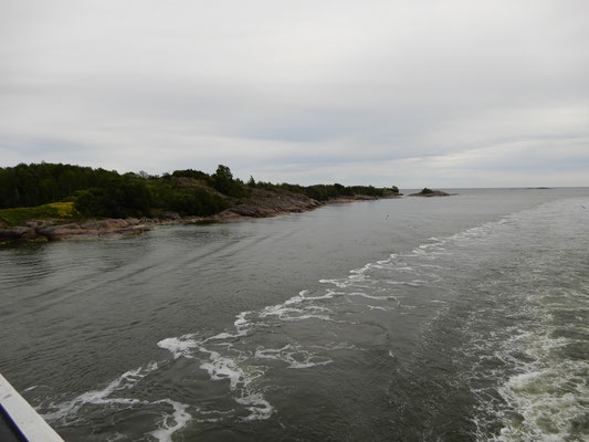 Hafeneinfahrt bei Helsinki