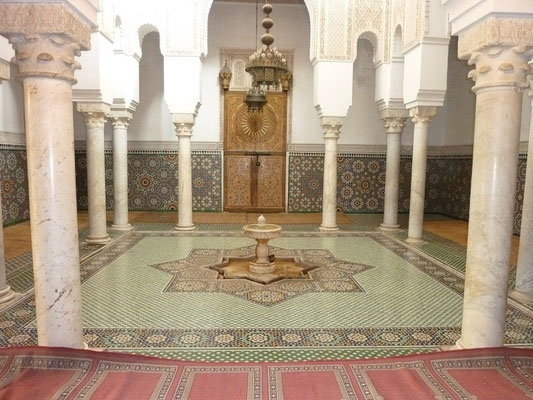Mausoleum Moulay Ismail, Ehemalige Moschee