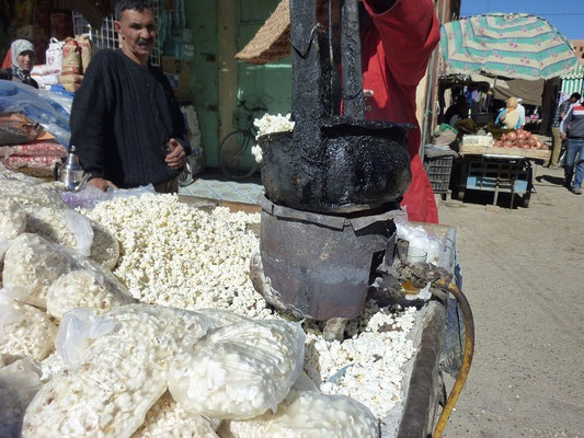 Marokkanische Popcorn-Maschine