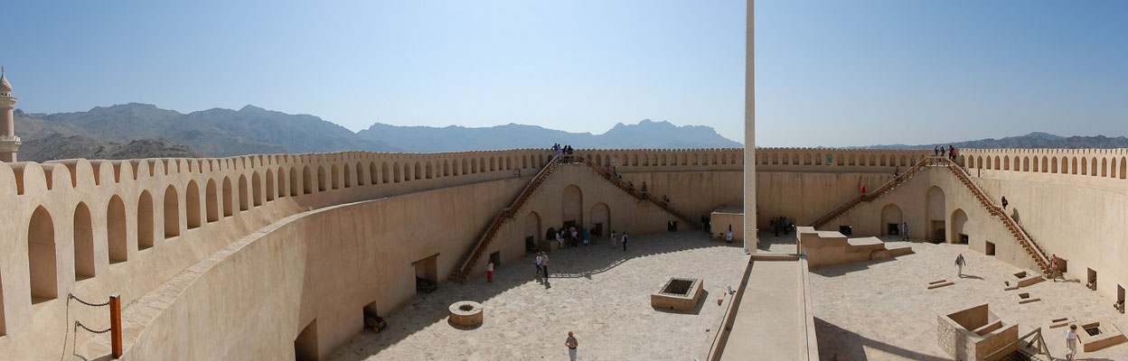 Fort von Nizwa - Innenansicht des Turms