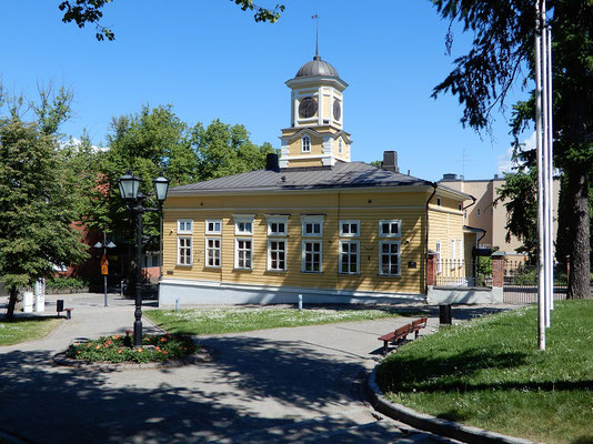 Lappeenranta - Finnlands ältestes hölzerne Rathaus erbaut 1829