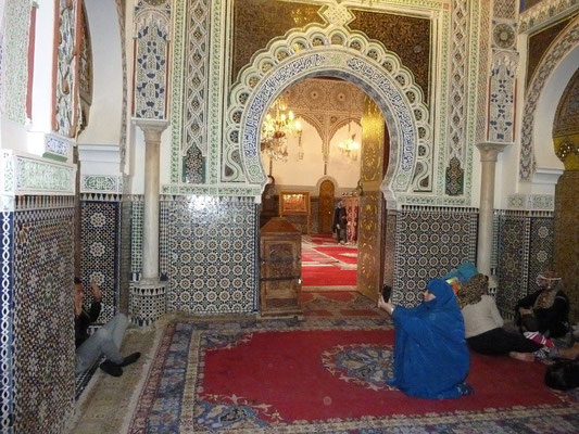 Einblick in Moschee
