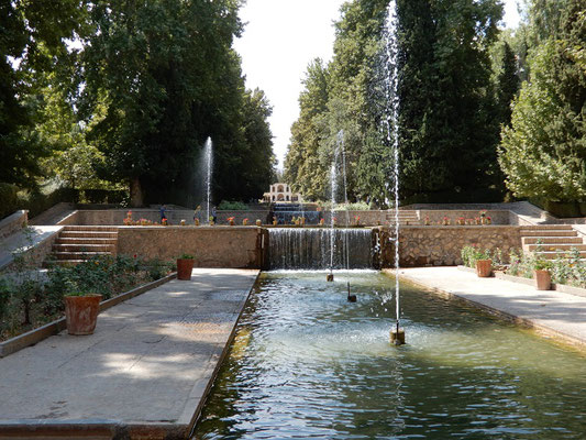 Gärten von Bagh e Shahzadeh bei Mahan