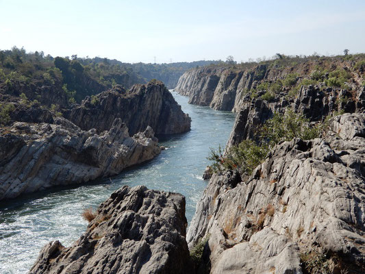 Canyon des Narmada Flusses