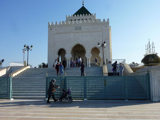 Rabat - Mausoleum Mohamed V