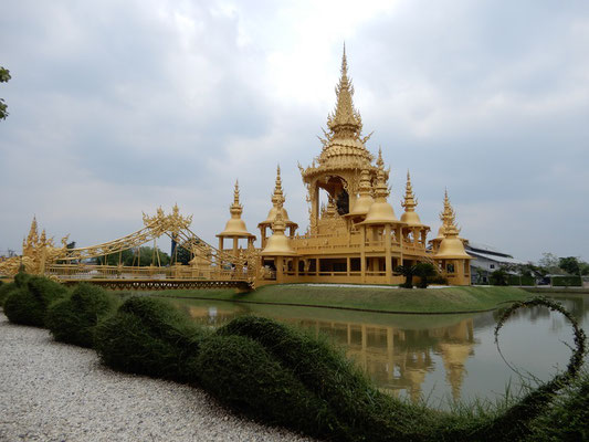 Wat Rong Khun - Goldener Tempel